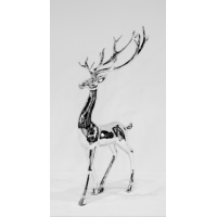 Статуетка DEER (пара) золото/срібло