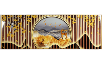 Картина-14, 50х70х2, 70х100см/ Gold 
