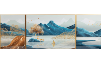 Картина-12 Gold, 50х70х2, 70х100см