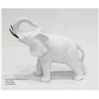  Ваза ELEPHANT WHITE 39*19*31,5 см