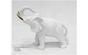 Ваза ELEPHANT WHITE 39*19*31,5 см