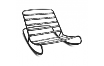 Каркас Rock N Roll Rocking Chair Black