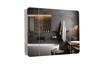 Зеркальный шкаф Рома 100 см без подсветки