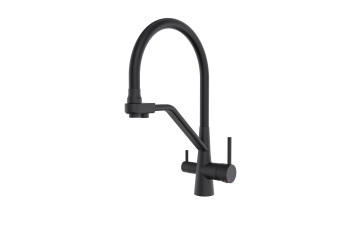 Змішувач для кухні BOLONIA 02 BLACK MATTE 