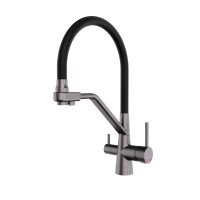 Змішувач для кухні BOLONIA 03 GUN METAL