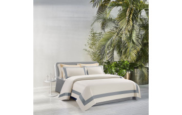 Набор постельного белья Bicolore White/Azure FRCOT08 FRETTE