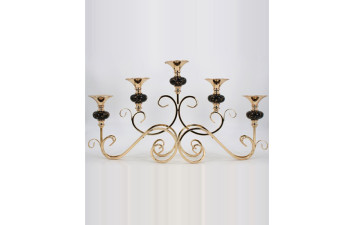 Декоративний п’ятисвічник 91101