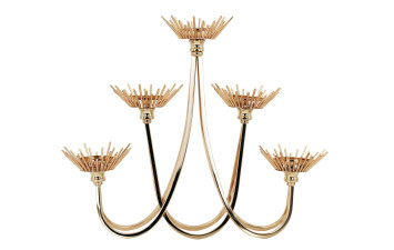 Декоративний п’ятисвічник 91204