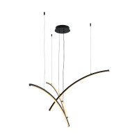 MAR2024029P LED Підвісний світильник 1000x1200mm Чорний