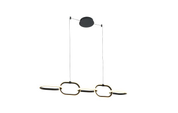 MAR2023509P5 LED Подвесной светильник 1090x155x1200mm Черный