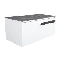 Тумба "OSTIN" (білий мат) зі стіл. 100 см (конс.) без умивальника