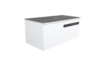 Тумба "OSTIN" (білий мат) зі стіл. 100 см (конс.) без умивальника