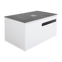 Тумба "OSTIN" (білий мат) зі стіл. 80 см (конс.) без умивальника