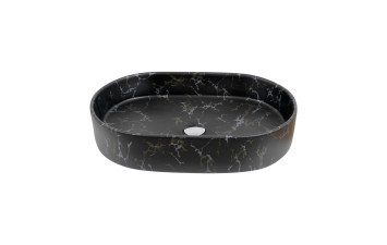 Умивальник Venus Dark Oval Marble Cabo