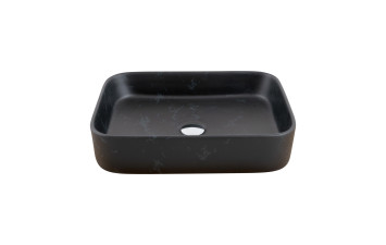 Умивальник Venus Dark Rectangle Marble Cabo