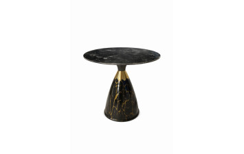 Маленький столик Stacy 50*54 Чорний к-кт(1-2) EUROHOME