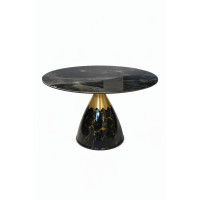 Журнальний столик Linda 80*45 Чорний к-кт(1-2) EUROHOME