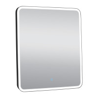 Дзеркало Донато black 60х70, сенсор, підсвітка