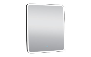 Зеркало "Donato" black 60х70 sensor с подсветкой