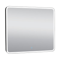 Дзеркало Донато black 80х70, сенсор, підсвітка