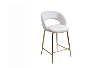 Барний стілець Zaro бежевий Atreve-Don (золото)