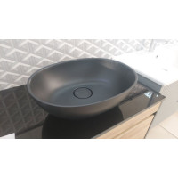 Умивальник 0539 470C Marmite (чорний мат)