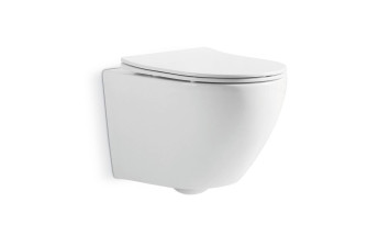 Унітаз підвісний Devit Universal 3020162 безобідковий з сидінням soft-close, quick-fix