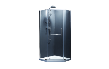 Душова кабіна Devit Comfort FEN0123 90х90 см профіль хром/прозоре скло