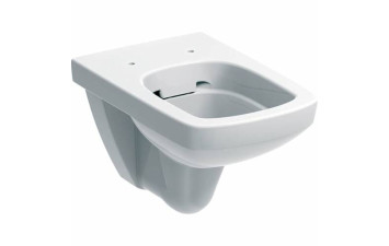 SELNOVA Square унітаз підвісний воронкоподібний, Rimfree Geberit