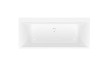 Ванна SUBWAY 3.0 Duo 1700x750 з ніжками та сифоном Quaryl Villeroy Boch