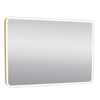 Дзеркало "Donato" gold 100х70 sensor з підсвічуванням