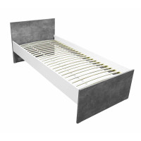 Ліжко Loft 90Х200 з вкладом до ліжка (без ніши)