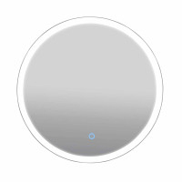 Дзеркало "Lorenzo" black D-50 sensor з підсвіткою