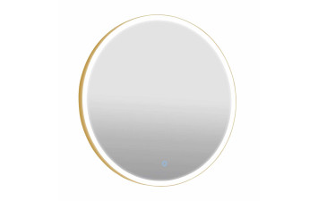 Дзеркало "Lorenzo" gold D-70 sensor з підсвіткою