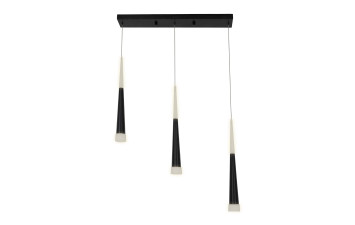 Люстра LED8W 620*350 мм Железо, стекло Черный Astro