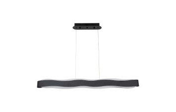 Люстра LED42W 900*90 мм Нержавеющая сталь, акрил Черный Astro