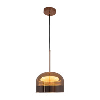 Люстра LED EPS 192 240х440 мм Залізо, скло Коричневий Astro