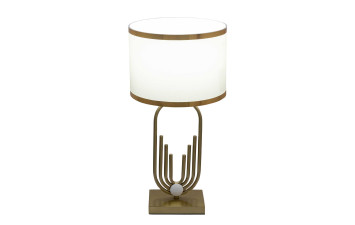 Лампа EPTL 112 E27х1 380х740 мм Металл, ткань Золотой Astro