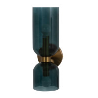 Бра E14 EPWL 052 140х350 мм Метал, скло Синій Astro