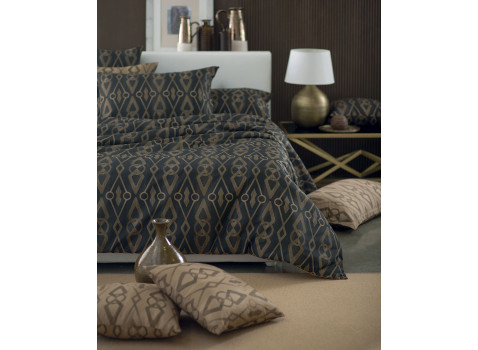 Комплект постільної білизни Balmoral 220х200 Ebony (Чорне дерево)