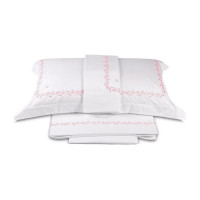Комплект постільної білизни 240х220 Leda (Рожевий)