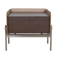 Тумба з анілінової шкіри 55*47*45 MaReli