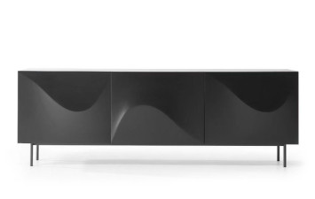 Комод BU010-3D 1790х500х780 мм Матовий сірий Mexil