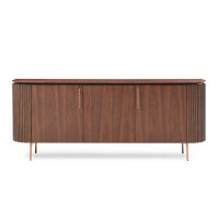 Комод BU2072 2000х420х800 мм Темний горіх Mexil