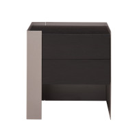 Приліжкова тумбочка ліва CF-NT01 500х450х550 мм Бежевий / венге Mexil