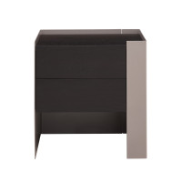 Приліжкова тумбочка права CF-NT01 500х450х550 мм Бежевий / венге Mexil