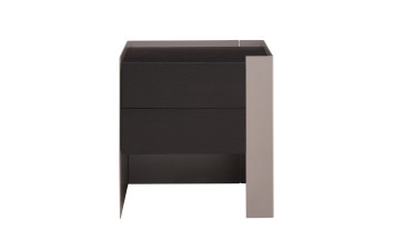 Приліжкова тумбочка права CF-NT01 500х450х550 мм Бежевий / венге Mexil
