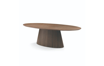 Обеденный стол MI12282 2800х1200х750 мм Ореховый шпон Mexil