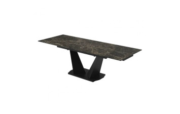 Стіл Луара 140(200)*80*76 Laminam Emperador Extra (3 mm)