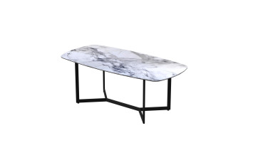 Стіл журнальний Tempo 120x60x45 Loreal blue Rodos (9mm)